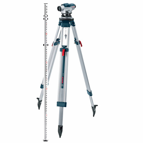 Levels | Bosch GOL26CK 26X Zoom Optical Level Kit with Tripod and Rod image number 0