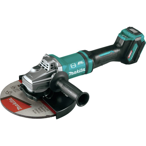 Angle Grinders | Makita GAG10Z 40V max XGT Brushless Lithium-Ion 9 in. Cordless Paddle Switch Angle Grinder with Electric Brake and AWS (Tool Only) image number 0