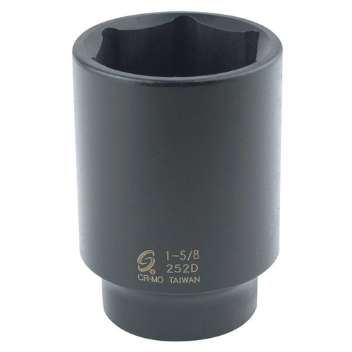 Sockets | Sunex 252D 1/2 in. Drive 6-Point 1-5/8 in. Deep Impact Socket image number 0