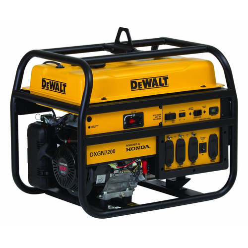 Portable Generators | Dewalt DXGN7200 7,200 Watt Commercial Generator with Honda Engine and Electric Start image number 0
