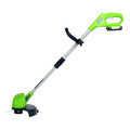 String Trimmers | Greenworks 21312 20V Lithium-Ion 12 in. Compact Straight Shaft String Trimmer (Tool Only) image number 1