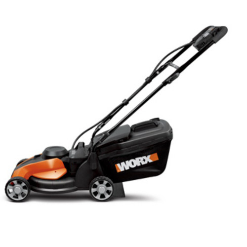 Push Mowers | Worx WG782 24V Cordless 14 in. 3-in-1 Lawn Mower with IntelliCut image number 0