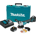 Angle Grinders | Makita XAG06MB 18V LXT 4.0 Ah Cordless Lithium-Ion Brushless 4-1/2 in. Paddle Switch Cut-Off/Angle Grinder Kit image number 0