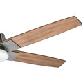 Ceiling Fans | Casablanca 59109 56 in. Contemporary Zudio Brushed Nickel White Washed Distressed Oak Indoor Ceiling Fan image number 1