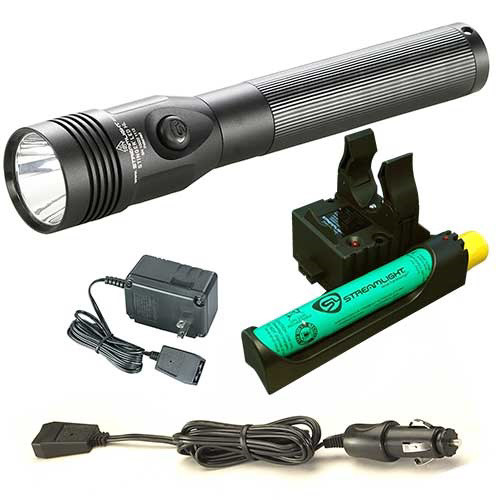 Flashlights | Streamlight 75434 Stinger LED HL Rechargeable Flashlight with Charger and PiggyBack (Black) image number 0