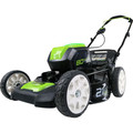 Push Mowers | Greenworks GLM801602 Pro 80V Cordless Lithium-Ion 21 in. 3-in-1 Lawn Mower image number 2