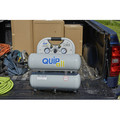 Portable Air Compressors | Quipall 4-1-SILTWN-AL Ultra Quiet 1 HP 4.6 Gallon Oil-Free Twin Stack Air Compressor image number 11