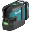 Rotary Lasers | Makita SK105GDNAX 12V max CXT Lithium-Ion Cordless Self-Leveling Cross-Line Green Beam Laser Kit (2 Ah) image number 1