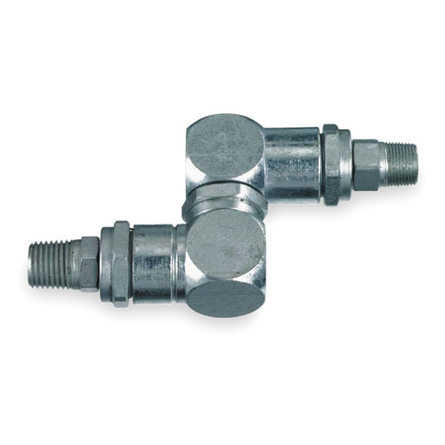 Grease Guns | Lincoln Industrial 83594 1/4 in. x 1/4 in. NPT Universal High Pressure Swivel image number 0