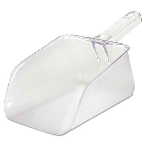  | Rubbermaid Commercial FG288600CLR Bouncer 64 oz. Bar Utility Scoop - Clear image number 0