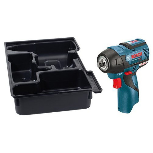Impact Wrenches | Bosch PS82BN 12V MAX Cordless Lithium-Ion EC Brushless 3/8 in. Impact Wrench with Exact-Fit Insert Tray (Tool Only) image number 0