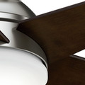 Ceiling Fans | Casablanca 59019 44 in. Contemporary Isotope Brushed Nickel Espresso Indoor Ceiling Fan image number 3