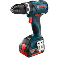 Hammer Drills | Bosch HDS183-01 18V 4.0 Ah Cordless Lithium-Ion EC Brushless Compact Tough 1/2 in. Hammer Drill Driver Kit image number 1