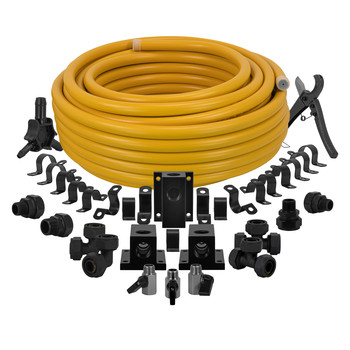AIR HOSES AND REELS | Dewalt 3/4 in. x 100 ft. HDPE/Aluminum Air Piping System
