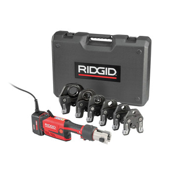 PRESS TOOLS | Ridgid RP 351 Corded Press Tool Kit with 1/2 in. - 2 in. ProPress Jaws