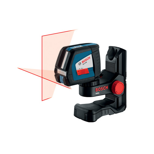 Rotary Lasers | Factory Reconditioned Bosch GLL2-50-RT Self-Leveling Crossline Laser with Pulse image number 0
