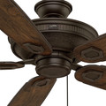 Ceiling Fans | Casablanca 59528 Heritage 60 in. Transitional Brushed Cocoa Reclaimed Antique Veneer Outdoor Ceiling Fan image number 3