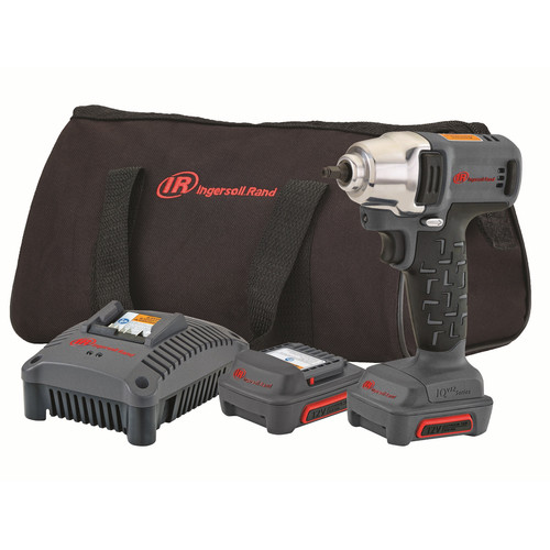Impact Wrenches | Ingersoll Rand W1120-K2 12V 2.0 Ah Cordless Lithium-Ion 1/4 in. Impact Wrench Kit image number 0