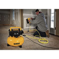 Portable Air Compressors | Factory Reconditioned Dewalt DWFP55126R 0.9 HP 6 Gallon Oil-Free Pancake Air Compressor image number 1