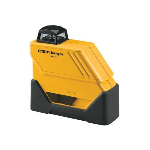 Rotary Lasers | Factory Reconditioned CST/berger LL20-RT Self-Leveling 360-Degree Exterior Laser with LD3 Detector image number 0