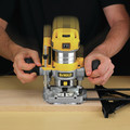 Compact Routers | Factory Reconditioned Dewalt DWP611PKR Premium Compact Router Fixed/Plunge Combo Kit image number 3