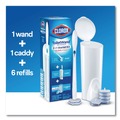 Drain Cleaning | Clorox 03191 ToiletWand Disposable Toilet Cleaning System with Caddy and Refills - White (1-Kit) image number 1