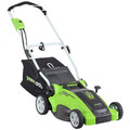 Push Mowers | Greenworks 25142 10 Amp 16 in. 2-in-1 Electric Lawn Mower image number 1