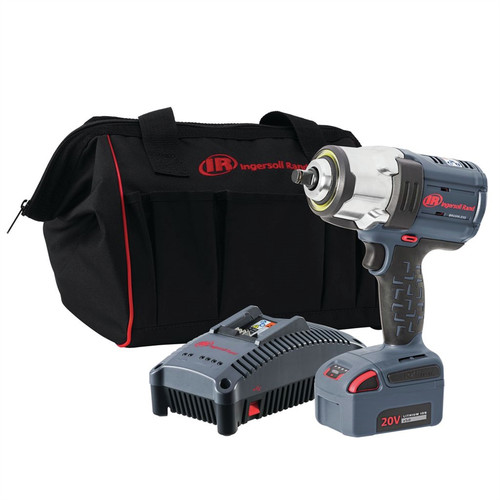 Impact Wrenches | Ingersoll Rand IRTW7152-K12 IQV20 Brushless Lithium-Ion 1/2 in. Cordless High Torque Impact Wrench Kit (5 Ah) image number 0