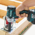 Impact Wrenches | Makita XWT02MB 18V LXT 4.0 Ah Cordless Lithium-Ion Brushless 3-Speed 1/2 in. Impact Wrench Kit image number 2
