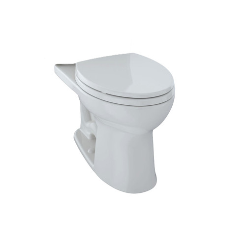 Fixtures | TOTO C454CUFG#11 Drake Elongated Floor Mount Toilet Bowl (Colonial White) image number 0