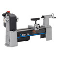 Wood Lathes | Delta 46-460 12-1/2 in. Variable-Speed Midi Lathe (Open Box) image number 0