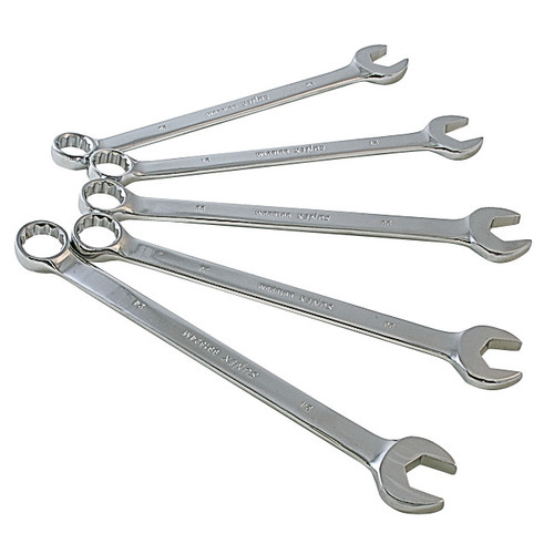 Combination Wrenches | Sunex 9918M 5-Piece Metric V-Groove Combination Wrench Set image number 0