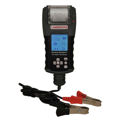 Battery System Testers | Associated Equipment 188436 Digital Battery Tester with Printer image number 0