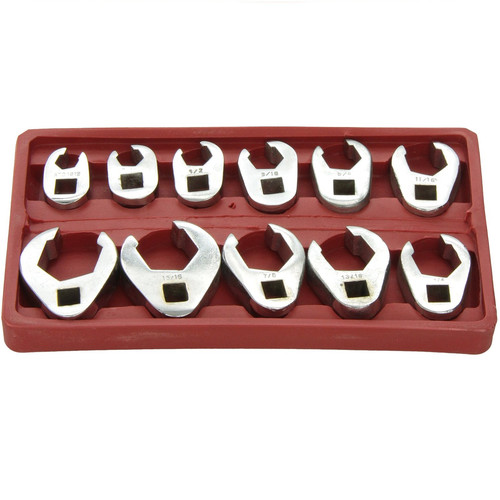 Crowfoot Wrenches | ATD 1090 11-Piece SAE Crowfoot Wrench Set image number 0
