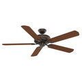 Ceiling Fans | Casablanca 55006 Ainsworth Gallery 60 in. Traditional Onyx Bengal Distressed Walnut Indoor Ceiling Fan image number 1