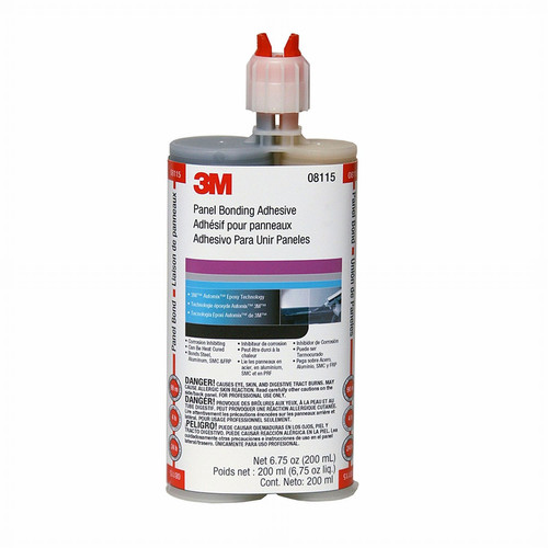 Liquid Compounds | 3M 8115 Automix Panel Bonding Adhesive 200 mL Cartridge image number 0