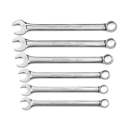 Combination Wrenches | GearWrench 81922 6-Piece Metric Large Add-On Combination Non-Ratcheting Wrench Set image number 0