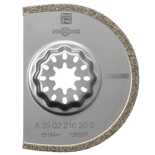 Oscillating Tool Blades | Fein 63502216210 3 in. Segmented Diamond Circular Oscillating Saw Blade image number 0