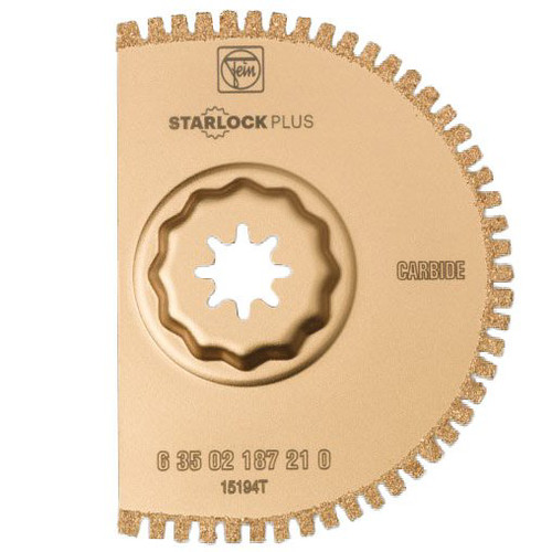 Oscillating Tool Blades | Fein 63502187210 3-9/16 in. Segmented Carbide Circular Oscillating Saw Blade image number 0
