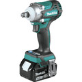Impact Wrenches | Makita XWT14T 18V LXT 4-Speed Brushless Lithium-Ion 1/2 in. Cordless Impact Wrench with Friction Ring Kit (5 Ah) image number 1