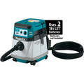 Dust Collectors | Makita XCV25ZUX 36V (18V X2) LXT Brushless Lithium-Ion Cordless AWS 4 Gallon HEPA Filter Dry Dust Extractor/Vacuum (Tool Only) image number 1