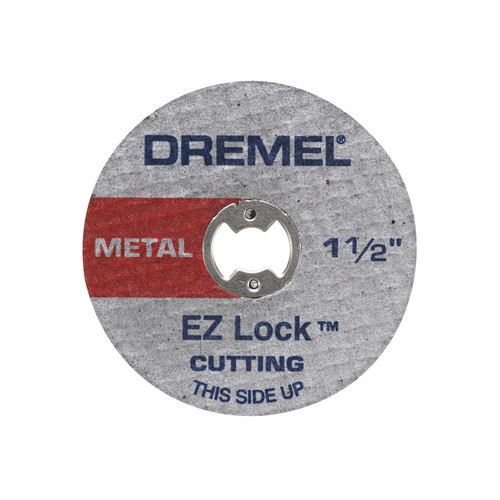 Grinding, Sanding, Polishing Accessories | Dremel EZ456 EZ Lock 1-1/2 in. Cut-Off Wheels for Metal (5-Pack) image number 0