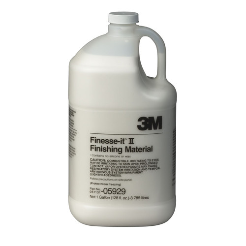 Liquid Compounds | 3M 5929 Finesse-it II Finishing Material 1 Gallon image number 0