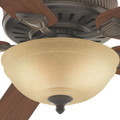 Ceiling Fans | Casablanca 55006 Ainsworth Gallery 60 in. Traditional Onyx Bengal Distressed Walnut Indoor Ceiling Fan image number 9