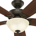Ceiling Fans | Hunter 51014 42 in. Kensington New Bronze Ceiling Fan with Light image number 8