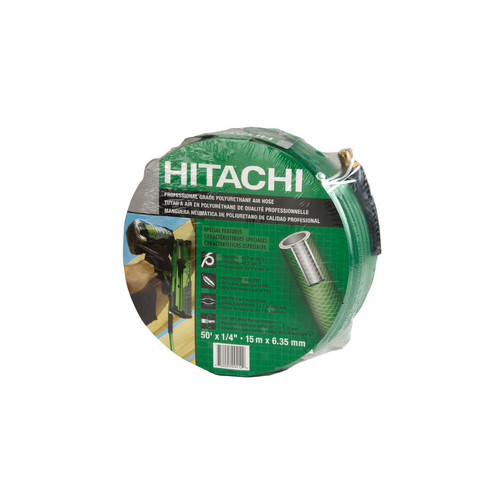 Air Hoses and Reels | Hitachi 19412QP 50 ft. x 1/4 in. Professional Grade Polyurethane Air Hose image number 0