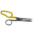 Snips | Klein Tools 2100-8 Stainless Steel Electrician Free Fall Snips image number 3