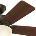 Ceiling Fans | Hunter 51014 42 in. Kensington New Bronze Ceiling Fan with Light image number 1