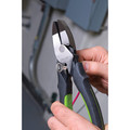 Pliers | Greenlee 0151-09CM 9 in. Molded Grip Side Cut Crimping Pliers image number 1