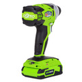 Impact Drivers | Greenworks 37042 24V Cordless Lithium-Ion DigiPro Impact Driver image number 8